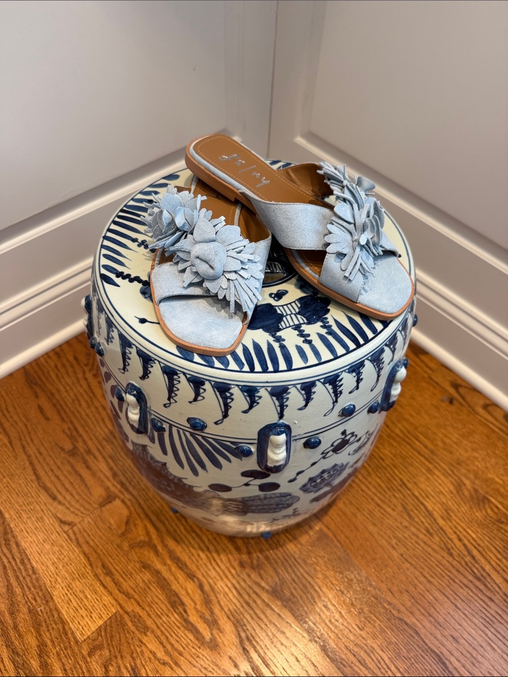 French Sole NY Suede Sandals
